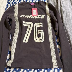 Edikted Frenchy Long Sleeve T Shirt